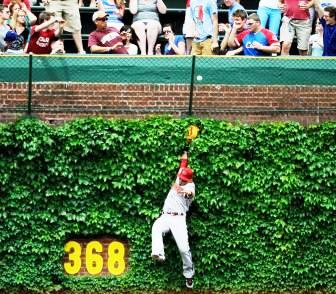 Up and into the ivy, ball made it to the basket.  Tremendous effort!